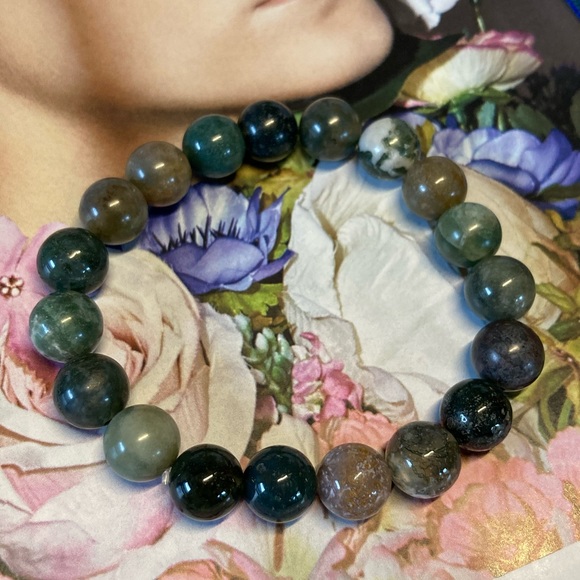 🌟 Bracelet Indian Agate - Picture 2 of 4